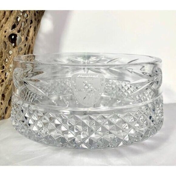Galway Irish Crystal Leah Bowl Trophy 7.5" - Picture 9 of 9